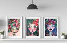 Load image into Gallery viewer, Beautiful YOU Collection : Three Art Prints - available in 3 sizes
