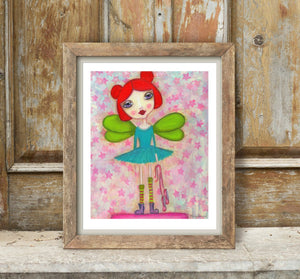 DARCY the DANCER - A4 Size Art Print
