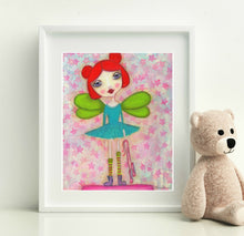 Load image into Gallery viewer, DARCY the DANCER - A4 Size Art Print
