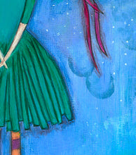 Load image into Gallery viewer, NATASHA the FAIRY A4 Size Art Print
